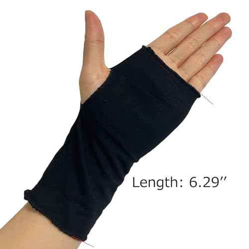 Wrist Sleeve Under Splint Hand Sock(4 Pack) Modal Stockinette Arm Protector Covers, Pre-Wrap Liner for Air Cast & Hand Brace