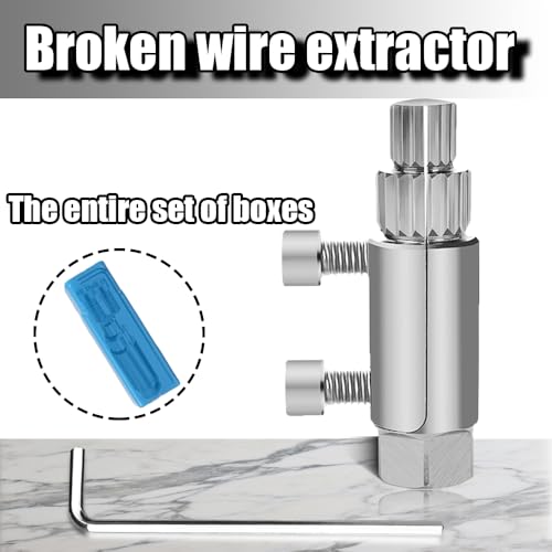 Broken Pipe Extractor Tool, Broken Bolt & Screw Remover, Extract Stripped Threads, Damaged Pipes and Faucet Valves, for 1/2¡±, 3/4¡±, 1¡± Pipes