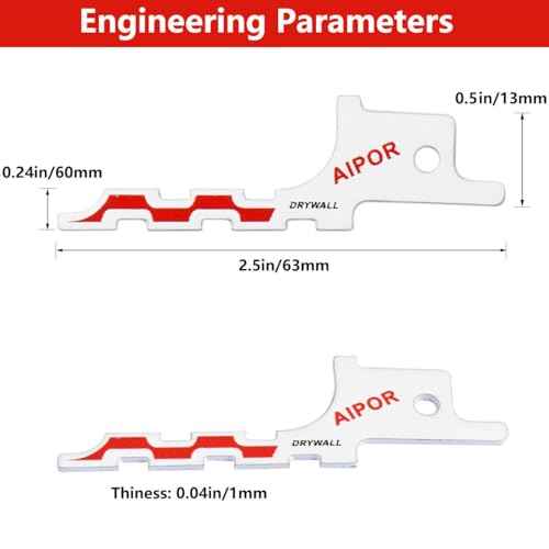 5 Pack 48-00-1640 for Milwaukee Electric Tool Drywall Reciprocating Saw Blade, Drywall Access Sawzall Blade, Blunt Point 48-00-1640 Drywall Reciprocating Saw Blade