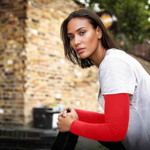 Arm Sleeves for Men and Women & UV Protection Cooling Basketball Arm Sleeves