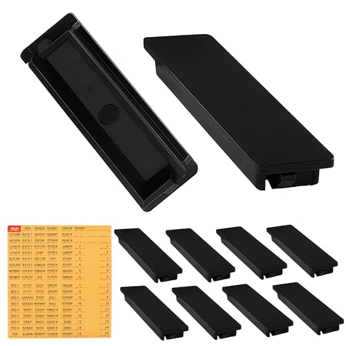 LRWZOV 0.7 Inch Square D Circuit Breaker Filler Plates 10 Pack for Electrical Panels