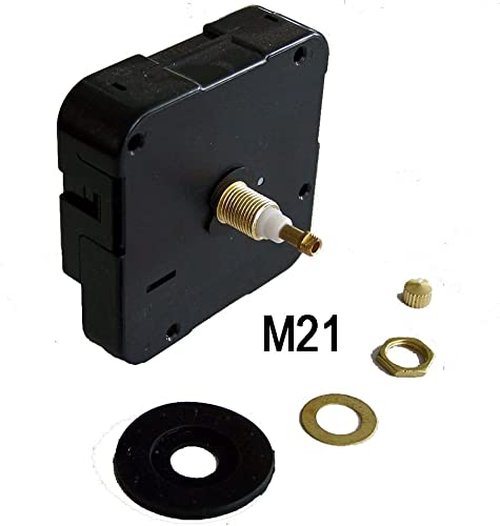 WYZBEN 17 inch Large Hands and High Torque Clock Movement Combo