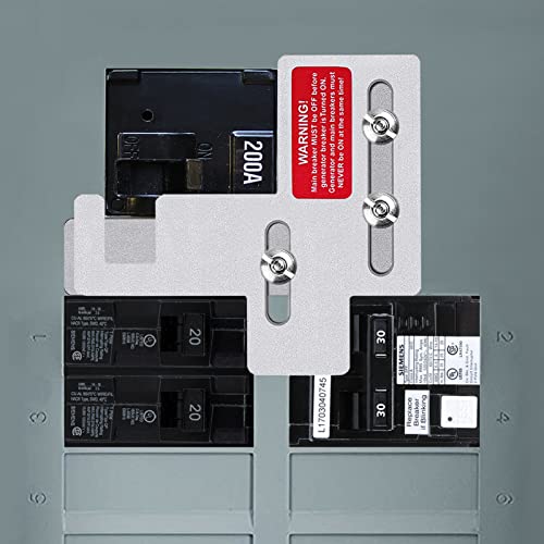 Generator Interlock Kit for Siemens Murray 150/200 Amp Electrical Panels