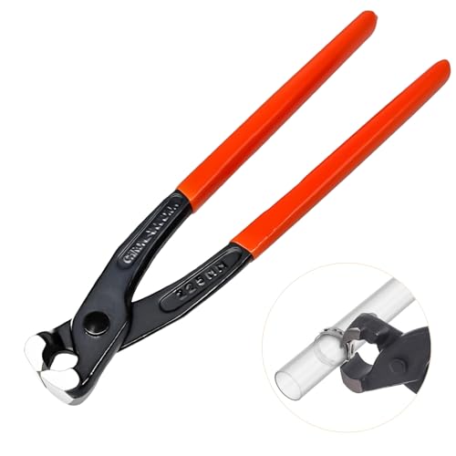 9 inch Ear Clamp Pliers, Ear Hose Clamps Tool, Pinch Pincer plier, Nail Puller, Ear Hose Clamp Pliers, for Automobiles Wire Cutting, Pipeline Maintenance
