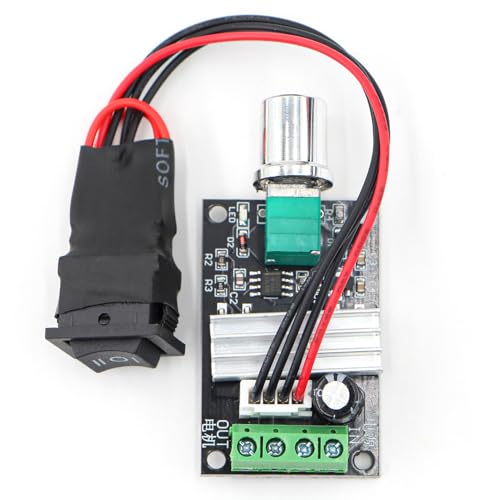 RioRand PWM DC Motor Speed Controller 6V-28V 3A - 1Pack