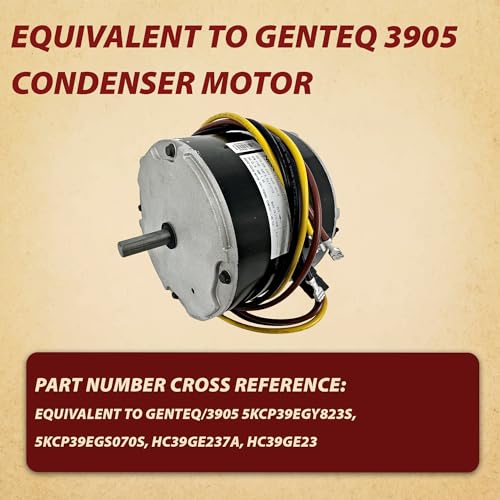 Pellethead 5KCP39EGS070S Condenser Fan Motor 1/4 HP, 1100 RPM, 208-230V Replacement