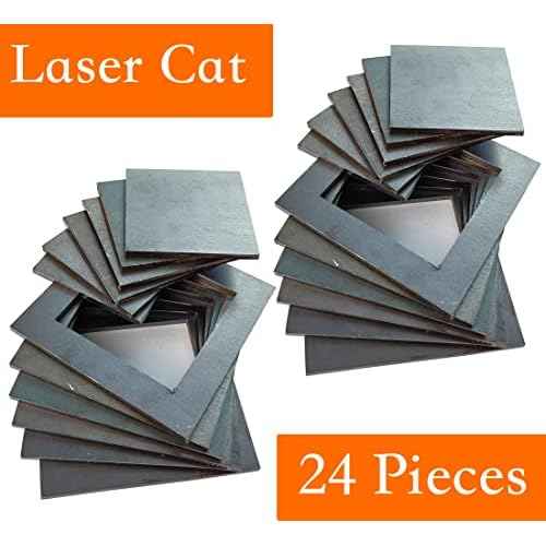 Welding Practice Kit, 24 PCS Premium Welding Coupons, 11 Gauge 3&2 Inch Square Steel Welding Plate For novice at welding. A36 Steel Plate Welding Practice Kit.