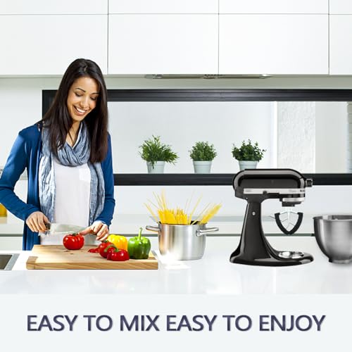 Flex Edge Beater for KitchenAid 4.5–5 Qt Tilt-Head Mixers with Silicone Edges