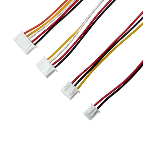 20Pcs XH2.54mm Male Female Extension Cord Connectors, 2-5Pin Wire Terminals