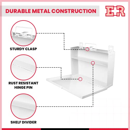 Ever Ready First Aid Metal Case No.25 - 11 x 7.5 x 2.5 Inches Compact Storage