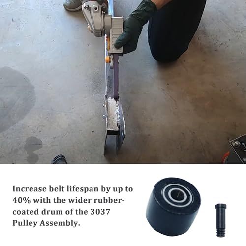 3037pas Pneumatic Belt Sander Bearing Fits For Astro Pneumatic Tool 3037 Pulley Assembly- Steel