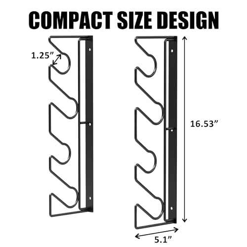 UNITEDPOWER Garden Tool Storage Rack£¬Wall Mounted Garage Organizer£¬Tool Utility Holder for Garden Equipment Shovel Rakes Brooms