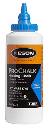 Keson ProChalk Ultimate Dye 5BD Blue Chalk Dye 5-Ounce (8 Ounce Pack) Rugged