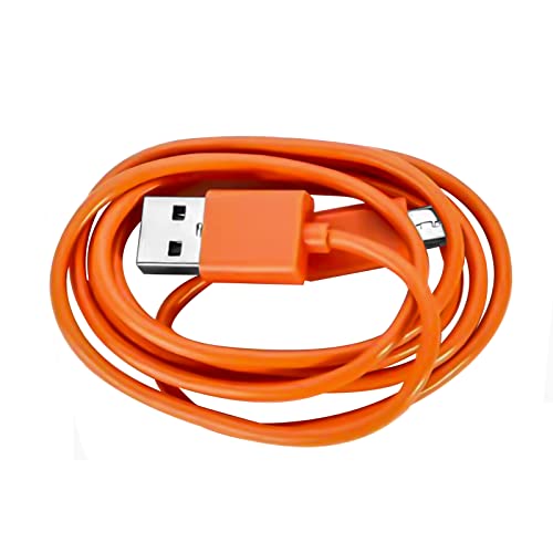 Fast Charging Replacement USB Cable for Ring Video Doorbell (2020+ Models) 3.3ft Orange