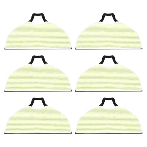 Mop Pads for Shark Matrix Plus AI Ultra AV2610WA RV2610WA – 6-Pack Reusable Microfiber Replacement