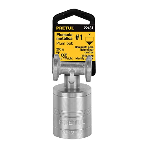 PRETUL PLOM-1Z ZAMAC PLUMB BOB NO.1