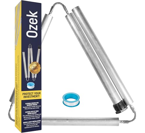 44-Inch Aluminum Zinc Anode Rod for Water Heaters - Universal Fit, Flexible Installation