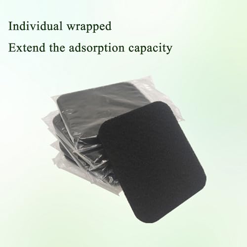 PurifyLogix Activated Carbon Filters for Bamboozle Compost Bin — 6-Pack, 10mm Thick
