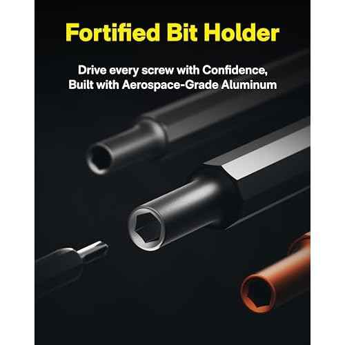 HOTO 5 in 1 Multitool Mini Screwdriver Set, Lightweight Pocket Screwdriver for Eyeglasses & Electronics, Magnetic Bits, Compact EDC Precision Set for Portable Repairs (SILVER)