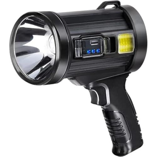NJ FOREVER Rechargeable Spotlight Flashlight