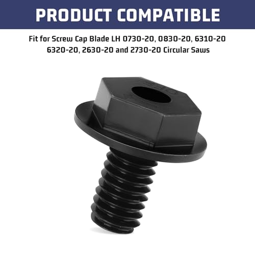 06-75-1010 Replacement for Circular Saw Screw Cap Blade LH, Fit for 0730-20, 0830-20, 6310-20, 6320-20, 2630-20 & 2730-20