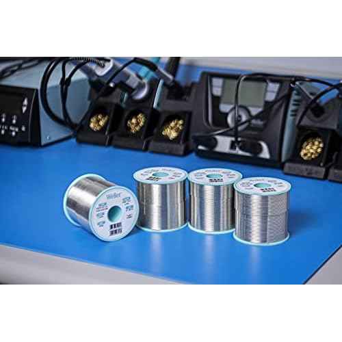 Weller WSW SCN M1 (T0051404899) Lead Free Solder Wire, Dia: 0.3 mm / 0.012 in, Wt: 100 g / 3.527 oz, Alloy Sn99.3Cu0.6Ni0.05, Flux content 3.5%
