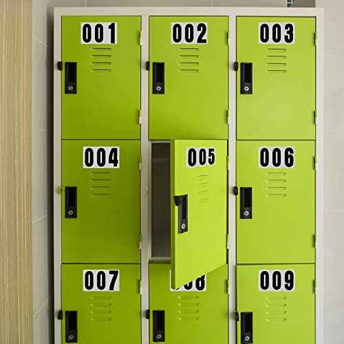 60 Numbers, Reflective Adhesive Mailbox Number Pack, 3", Waterproof Number Stickers for Signs, Door, Cars, Trucks, Home, Business, Address Number