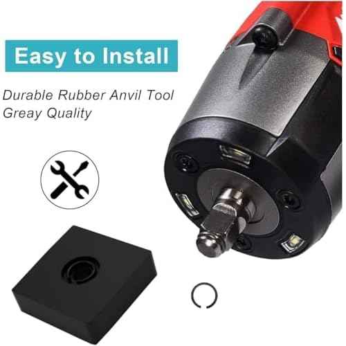 (20 Sets) 3/8" Impact Retaining Ring Clip Impact Friction Ring with O-Ring for Mmiwauukiiii Electric/Pneumatic Type Impact Wrench, Retainer Ring Anvil Install Tool Included