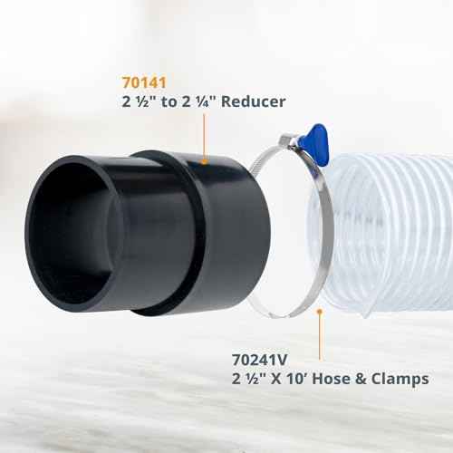 POWERTEC 70141V 2-1/2" to 2-1/4" Reducer