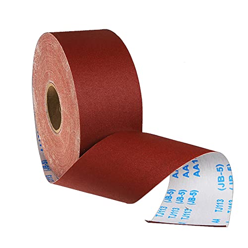 800 Grit Continuous Sandpaper Roll Emery Cloth Abrasive Drum Sandpaper Rolls for Wood Furniture Sanding Automotive Polishing