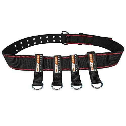 MELOTOUGH Suspenders Loop Attachment Heavy Duty Belt Loops Attachment fits 2.25-2.5 inch Belt Connectors, 4 Pack