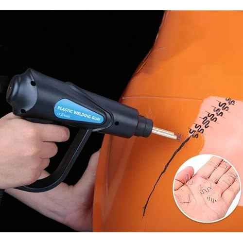 1400PCS Plastic Welding Kit with Storage Box, 6 Different Shapes Plastic Welder Staples