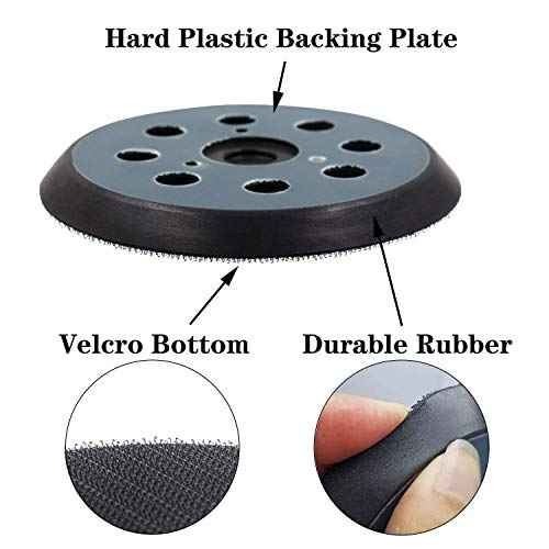 5 Inch Replacement Pad for Dewalt Sanders DW4388,DW423,D26451,D26453 Random Orbit Sander Accesories