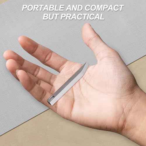 2Pcs EDC Pry Bar, Small, Heavy Duty Keychain Multitool for Everyday Carry and Outdoor Activities