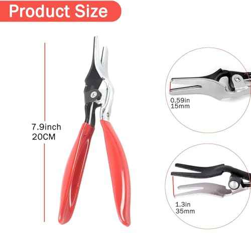 Automobile Hose Remover Pliers - Car Fuel and Vacuum Line Tube Hose Remover - Separator Pliers Pipe Repairing Tool