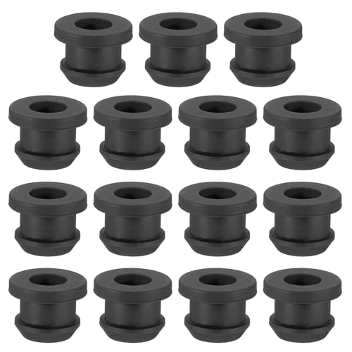 PATIKIL 10mm / 3/8 Inch Rubber Grommets Pack of 15 for Wiring Protection
