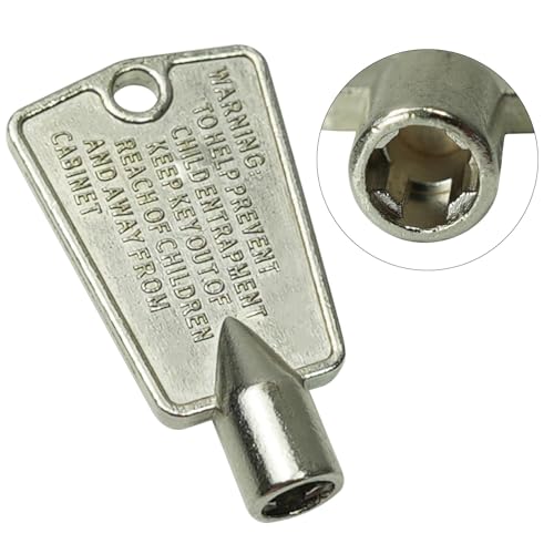 2-Pack Frigidaire Freezer Door Keys – Metal Key for Frigidaire Kenmore & More