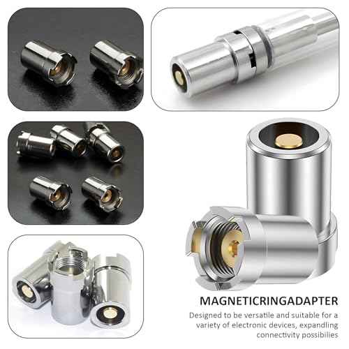 8 PCS 510 Thread Magnetic Adapter for Electronic Devices