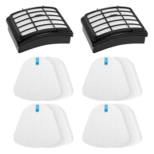 Colorfullife Replacement Vacuum Filters for Shark Navigator NV350 NV352 NV360 - 4 Foam & 2 HEPA Filters
