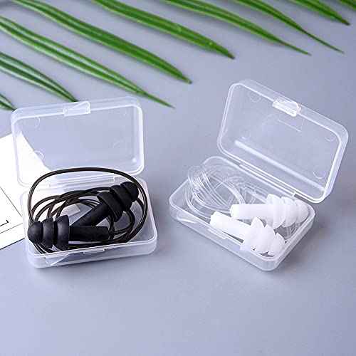 oise Cancelling Ear Plugs with Cords 4 Pairs, Noise Reduction Soft Silicone Earplugs Waterproof Reusable Earplugs for Sleeping, Snoring, Swimming, Study£¬High Fidelity Earplugs