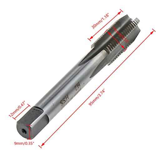 M14 X 1.5 HSS Thread Hand Machine Tap 14mm X 1.5(Pack of 1)