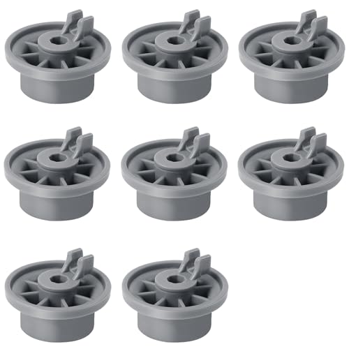 Beaqueicy 8-Pack 165314 Lower Rack Wheel for Bosch and Kenmore Dishwashers