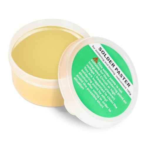 1PCS 100g/3.5oz Soldering Flux, Rosin Flux,Soldering Paste,Solder Flux, Lead-free and No Clean Flux for Chip PCB Motherboard,Electronics,Mobile Phone, Home Appliance Welding (1PCS/100g)