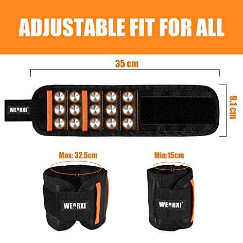 WEARXI Stocking Stuffers for Men, Magnetic Wristband Gifts for Men, Mens Gifts for Christmas, Mens Stocking Stuffers for Adults, White Elephant Gift for Adults/Husband/Boyfriend, Dad Gift Cool Gadgets