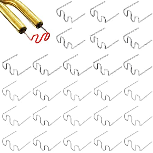 Aorplim 1000 Pcs Hot Welding Staples for Car Bumper & Plastic Repair, 0.6/0.8mm