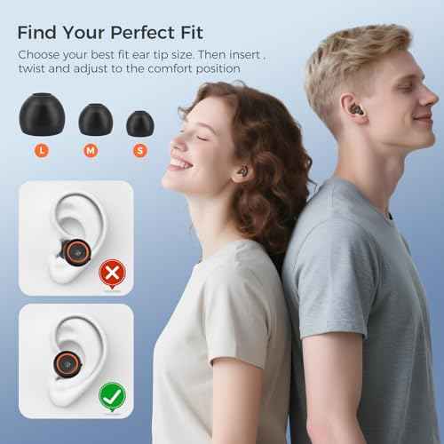 Senvok Ear Plugs for Sleeping Noise Cancelling with 50dB NRR - 3 Adjustable Noise Reduction Levels - Soft Reusable Silicone Hearing Protection Earplugs for Sleep, Work, Travel (Black)