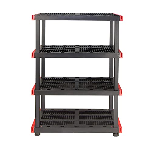 CX Craftsman 4-Tier Heavy Duty Plastic Garage Storage Shelves