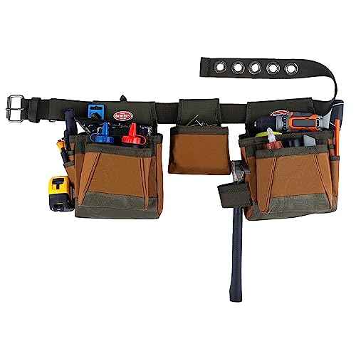 Bucket Boss - Handyman¡¯s Tool Belt, Tool Belts - Original Series (50250), Brown