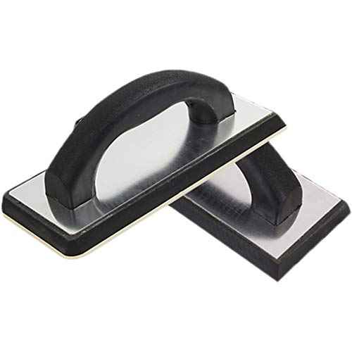 Grout Float 9.5" x 4" - Rubber Sponge Pad for Masonry, Concrete, Drywall, Stucco or Grout - Fine Texture