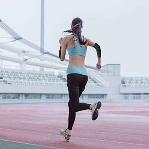 Rbenxia 4 Pieces of Black Elastic Ankle Compression Bandage Adjustable Ankle Strap Heel Brace Wraps Breathable Ankle Band for Stabilising Ligament, Joint Pain, Sport (70 cm)